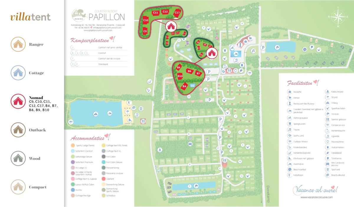Villatent-Plattegrond-Papillon-Country-Resort-2023