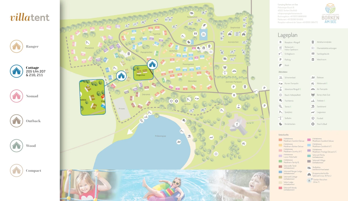 Villatent-Plattegrond-Camping-Borken am See-2026