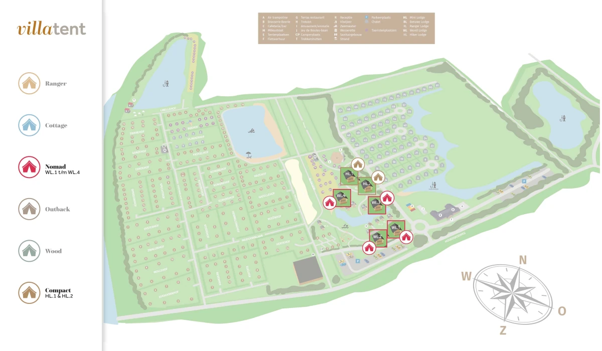 Villatent-Plattegrond-Camping Betuwse hofjes-2025 Villatent-Plattegrond-Camping Betuwse hofjes-2025